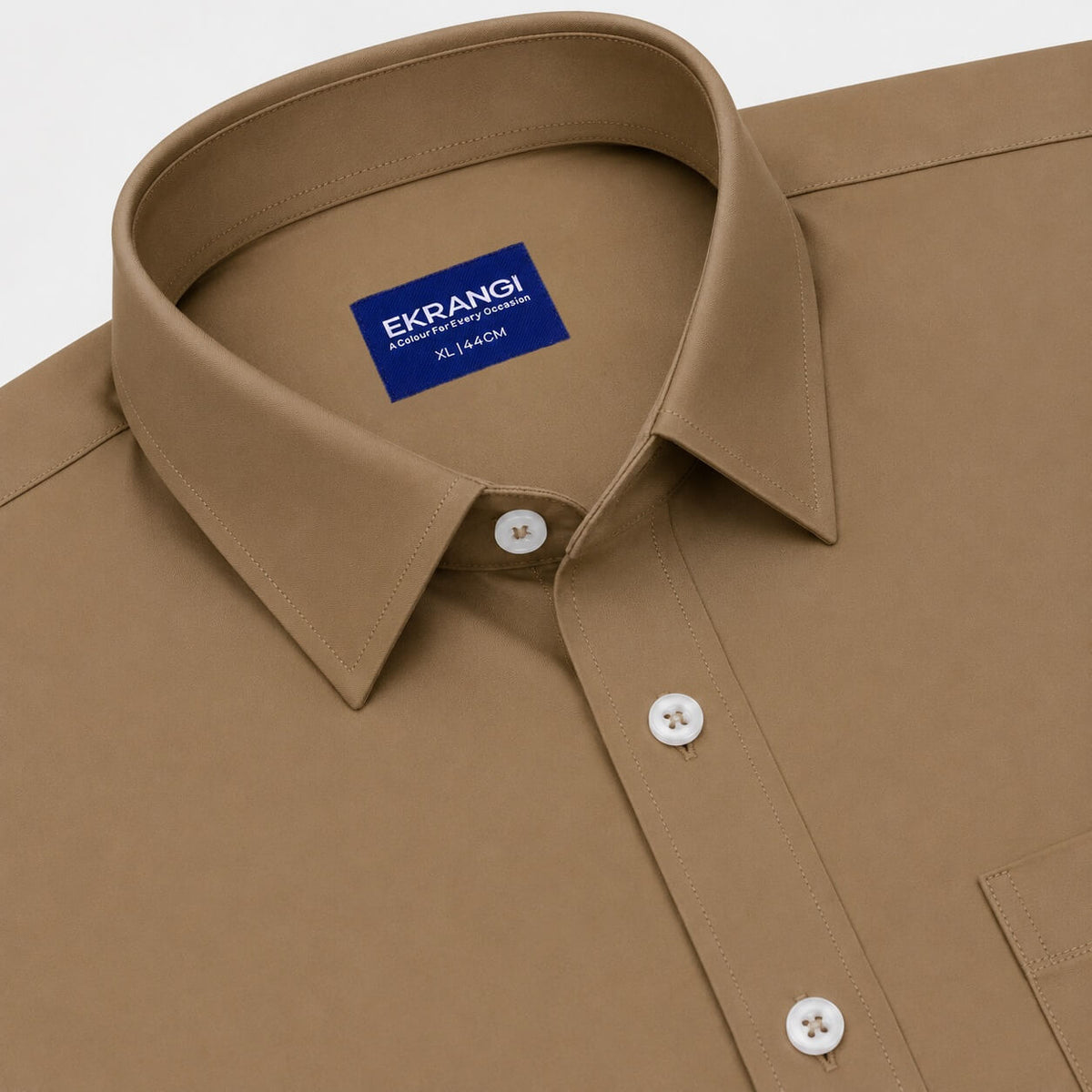 Taupe Brown Shirt