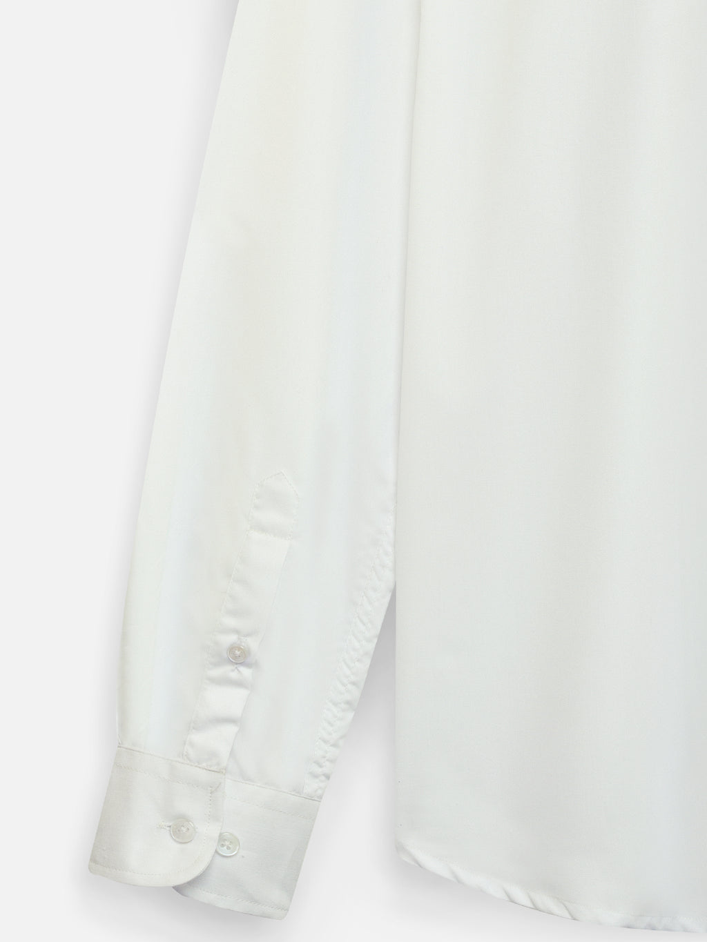 Close-up of fabric of men’s dawn yellow premium polyester cotton shirt by Ekrangi
