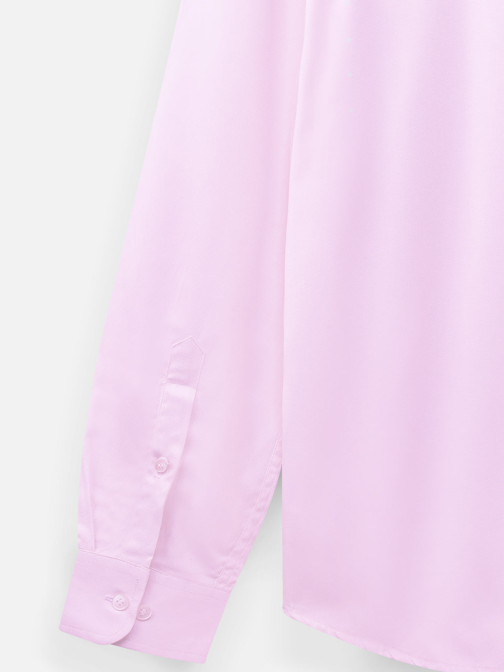 Close-up of fabric of men’s dusty pink premium cotton shirt by Ekrangi