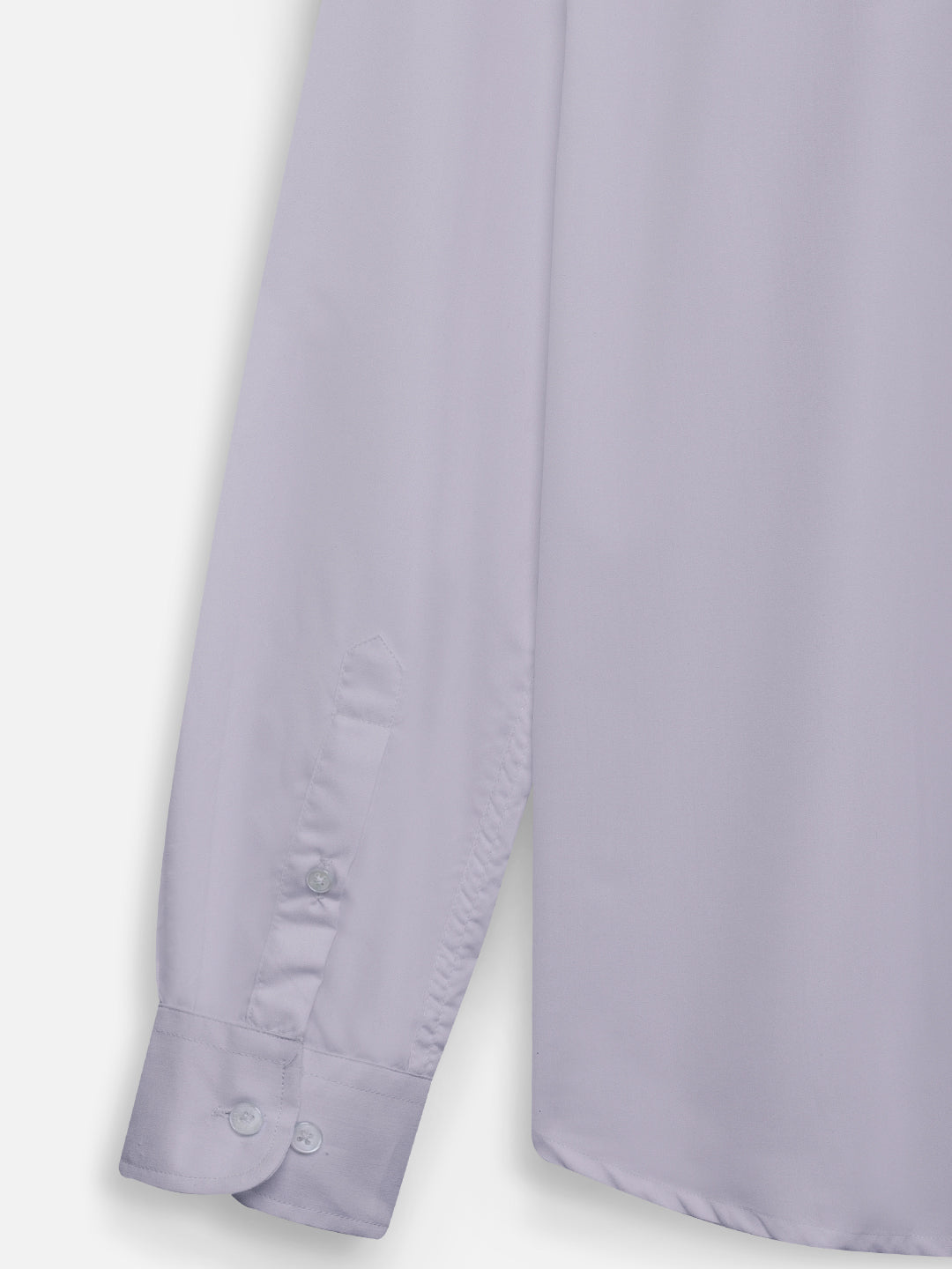 Close-up of fabric of men’s mauve purple premium polyester cotton shirt by Ekrangi